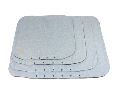Flat cushion marlow ice blue dog bed spare cover