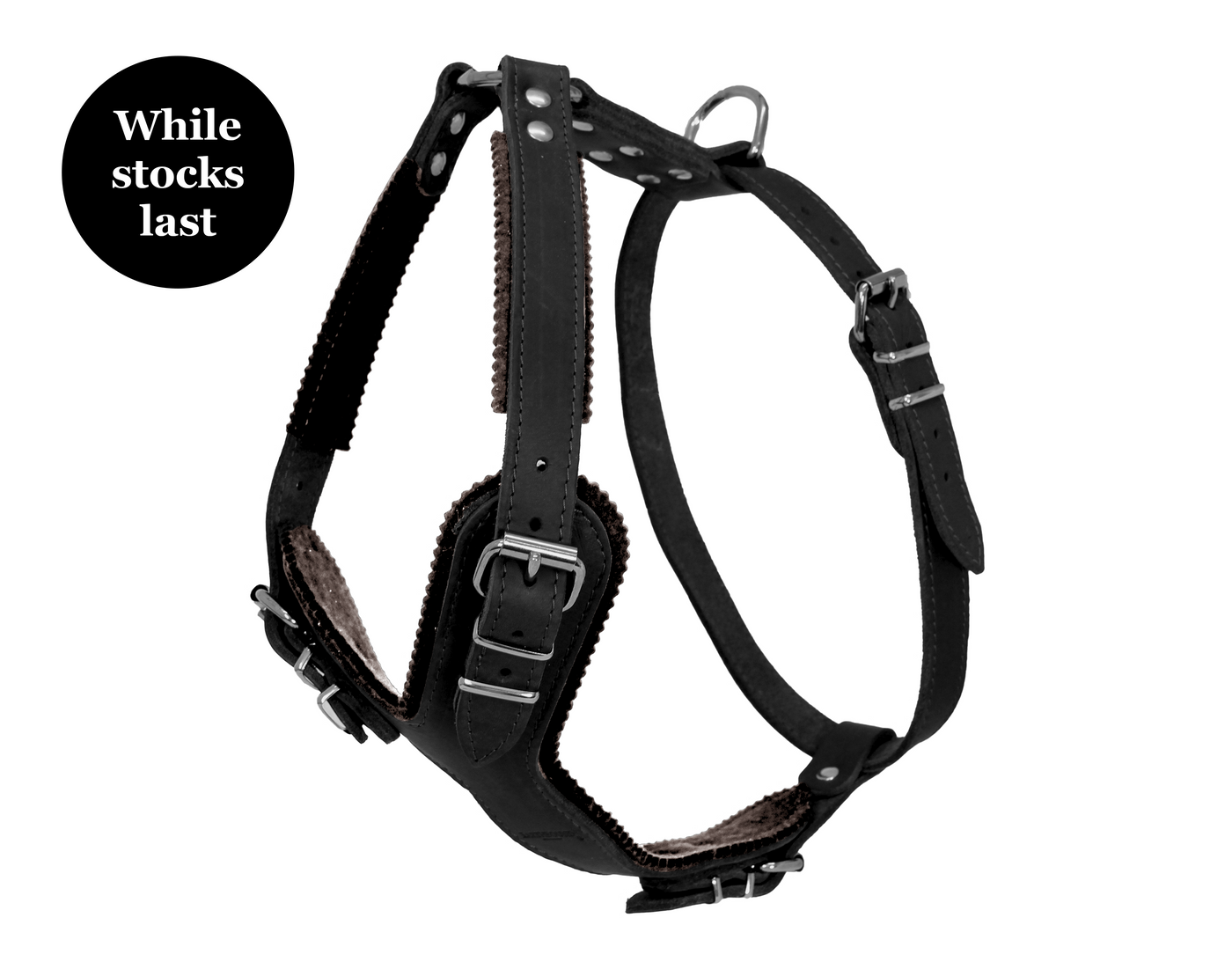 Ox Leather Harness Black