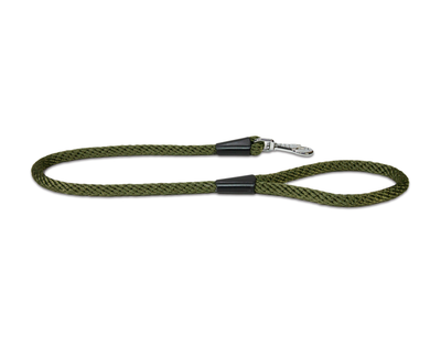 Green rope dog lead in large