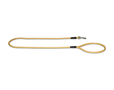 Beige rope dog lead in small