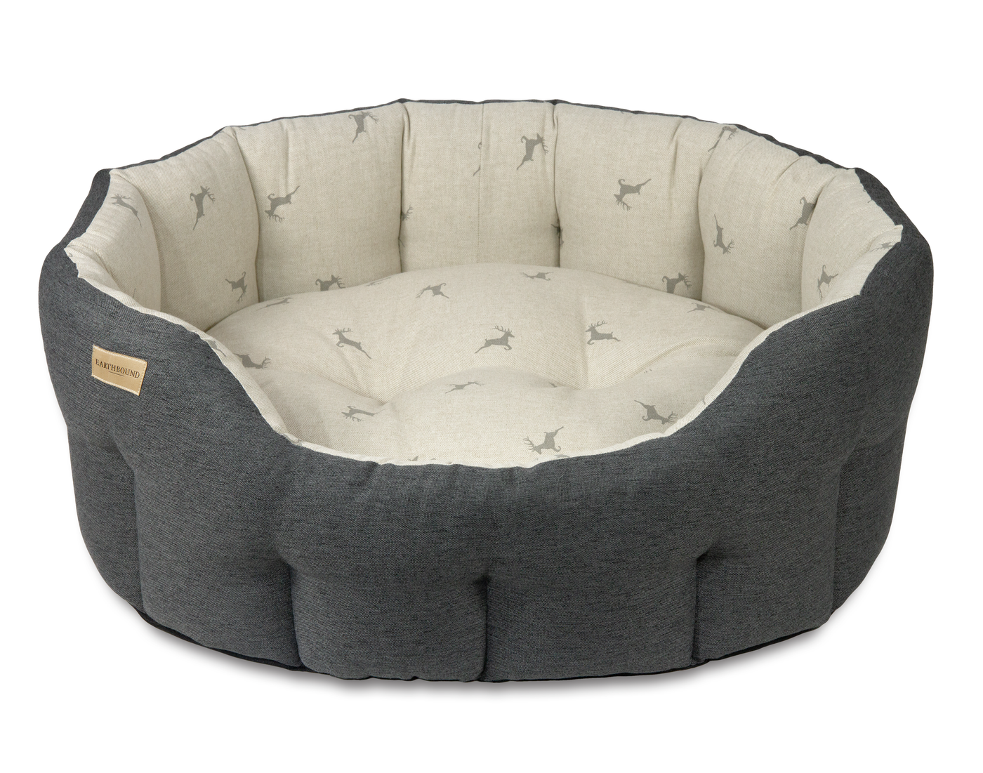 Classic Brushed Stag Bed Grey