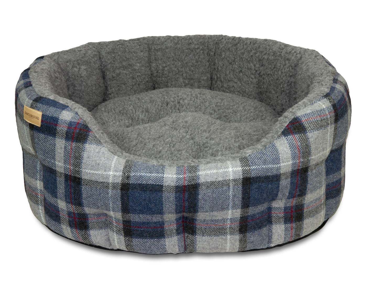 Traditional Tweed Bed Grey Check