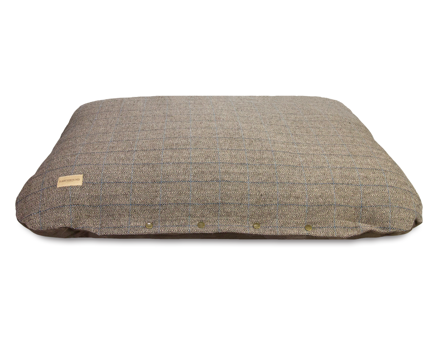 Flat Cushion Tweed Beige