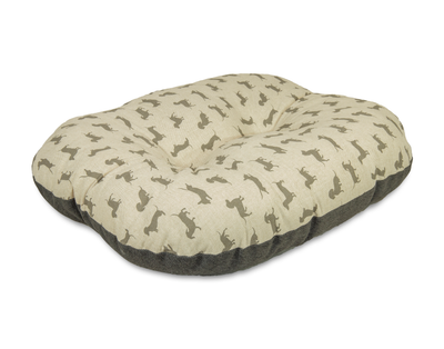 replacement inner cushion for dachshund grey dog bed