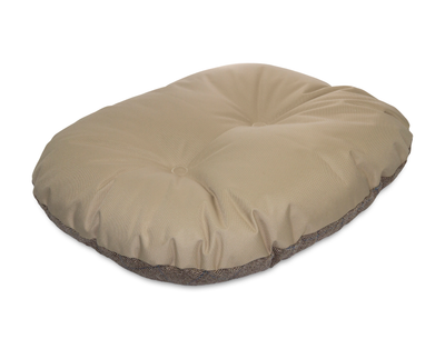 replaceable tweed and waterproof dog bed inner cushion in beige