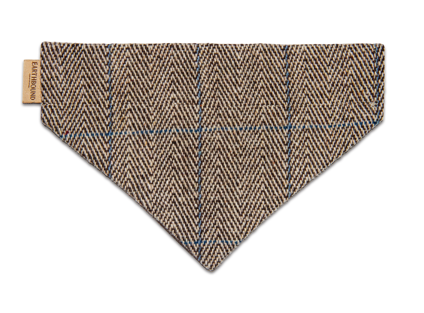 Tweed beige dog bandana