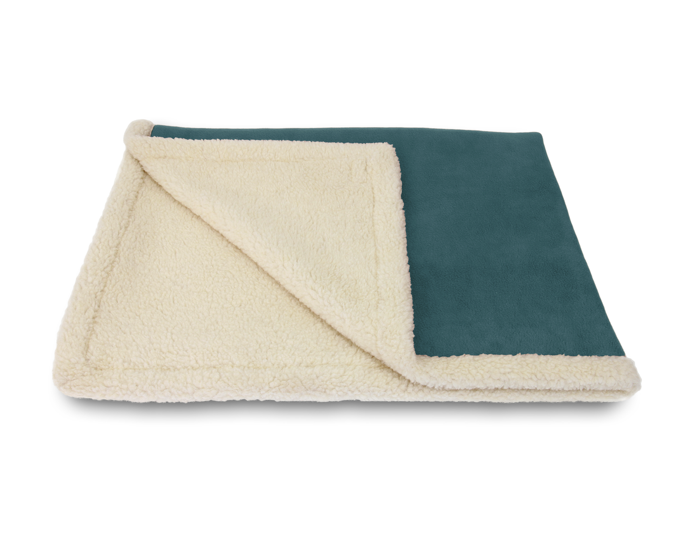 Sherpa Fleece Blanket Aga Blue
