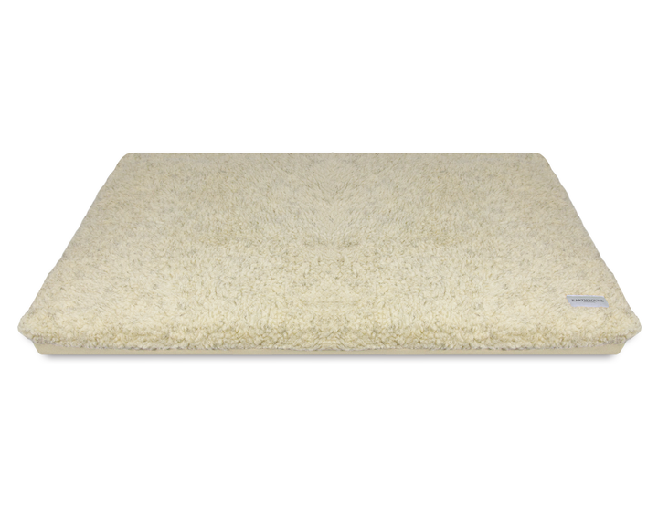 Crate Mat Removable Sherpa Waterproof Beige