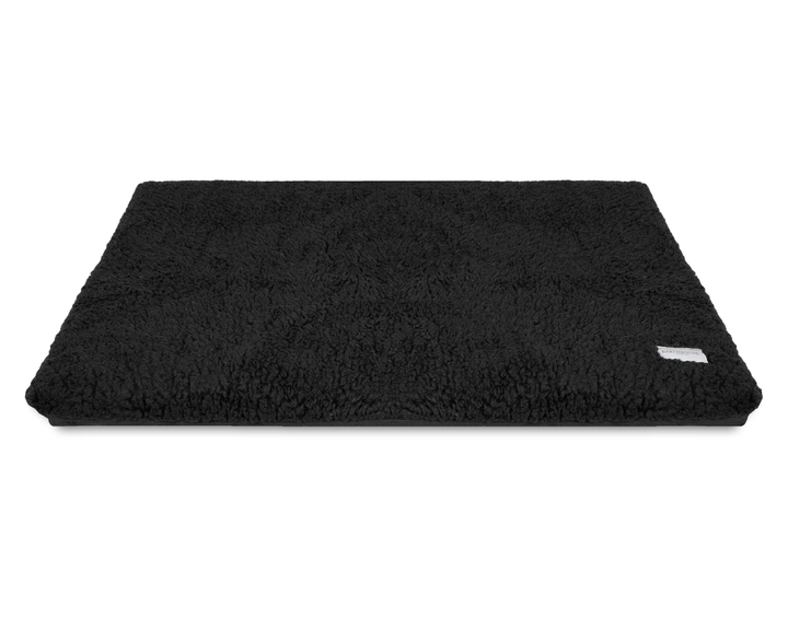 Crate Mat Removable Sherpa Waterproof Black