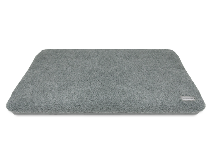 Crate Mat Removable Sherpa Waterproof Grey