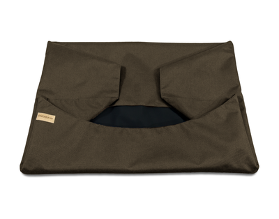 Rectangular removable dog bed waterproof brown ring cover spare