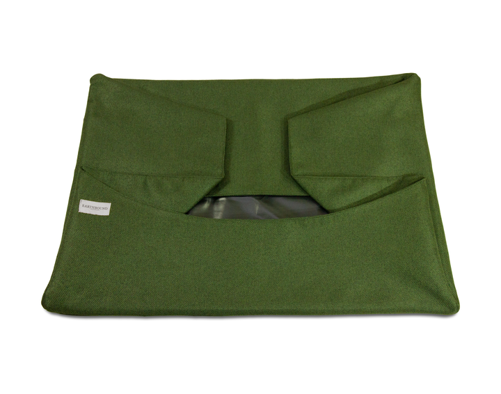 Rectangular Removable Morland Bed Spares Dark Green