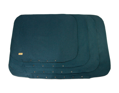 Flat cushion morland breton blue dog bed spare cover