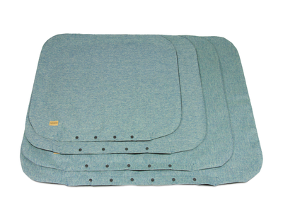 Flat cushion marlow turquoise dog bed spare cover