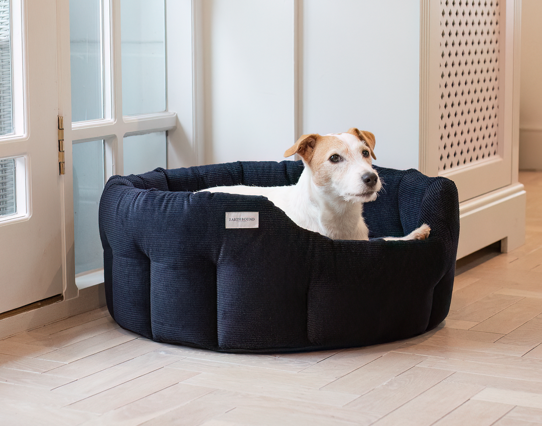 *Limited Edition* Round Chester Bed Oxford Blue