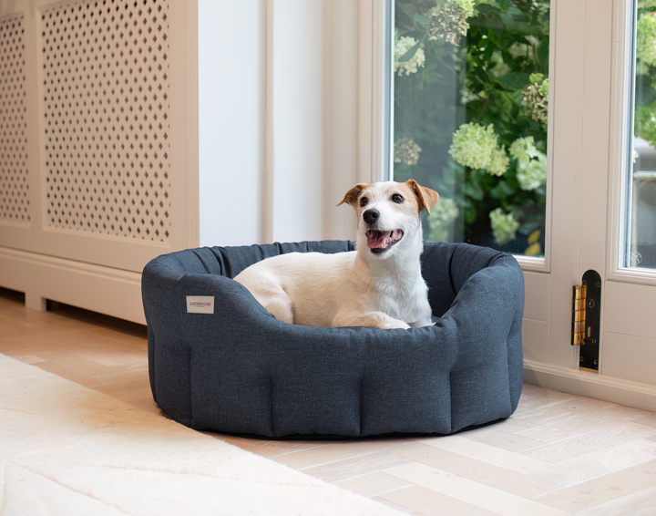 Round Eden Bed Ocean Blue