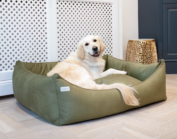 Rectangular Removable Windsor Bed Olive Green