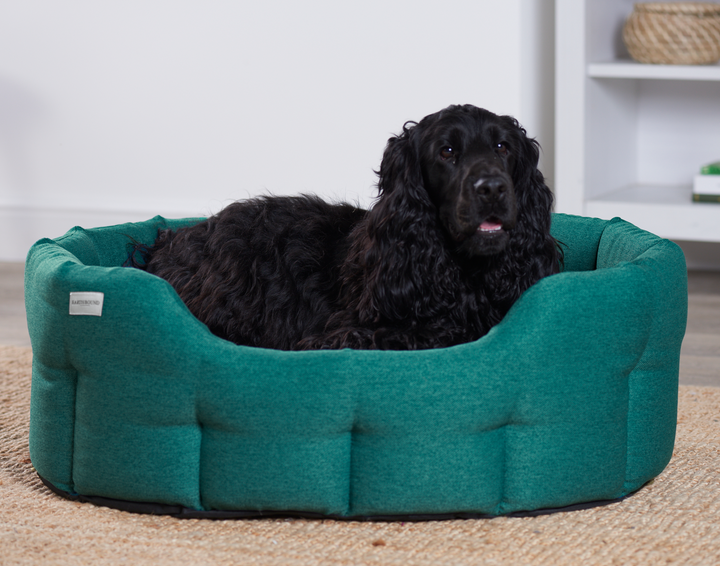 Round Camden Bed Teal