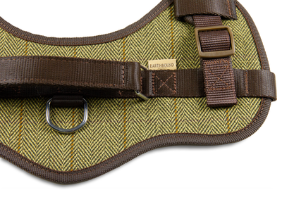 Modern Tweed Harness Green
