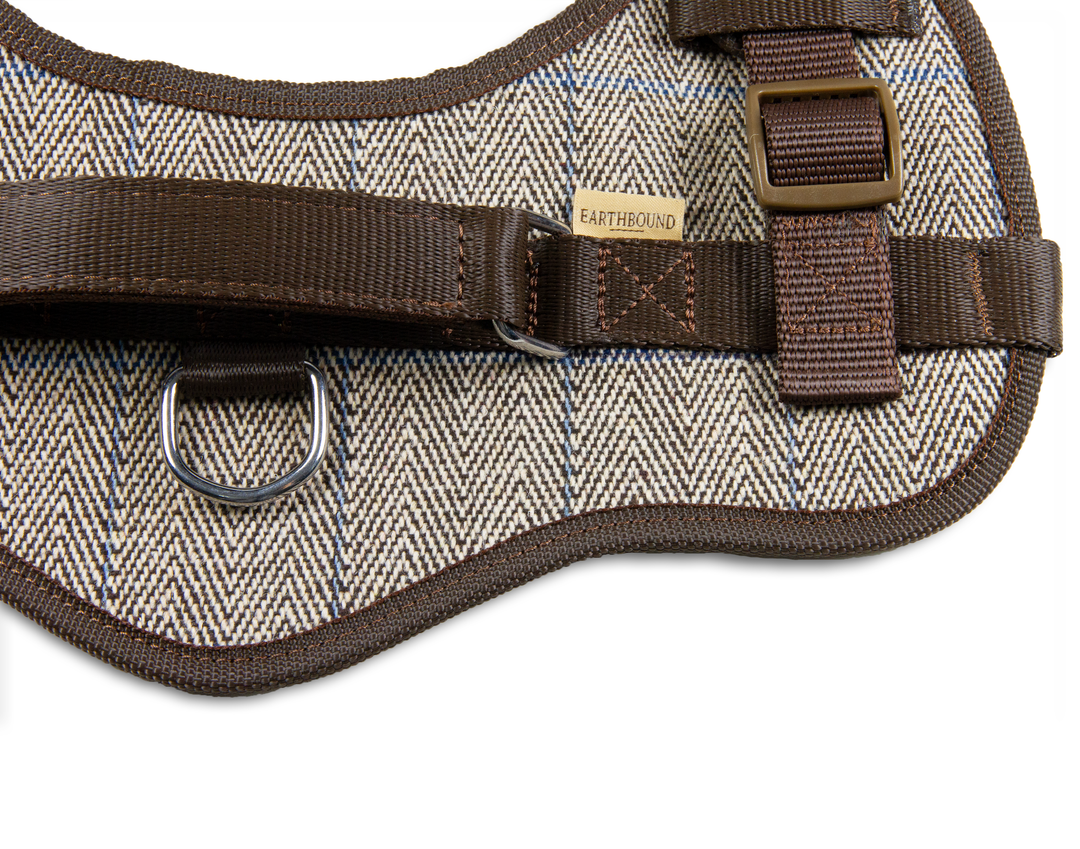 Traditional Tweed Harness Beige