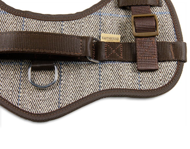 Traditional Tweed Harness Beige
