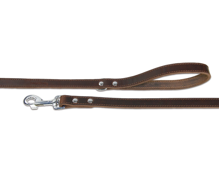 Leather Whippet Lead Brown