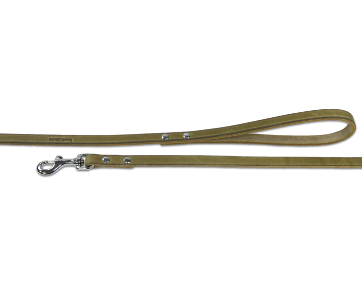 Soft Country Leather Lead Green