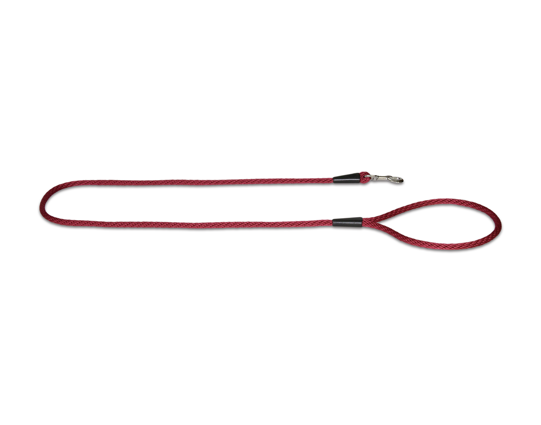 Rope Lead Burgundy