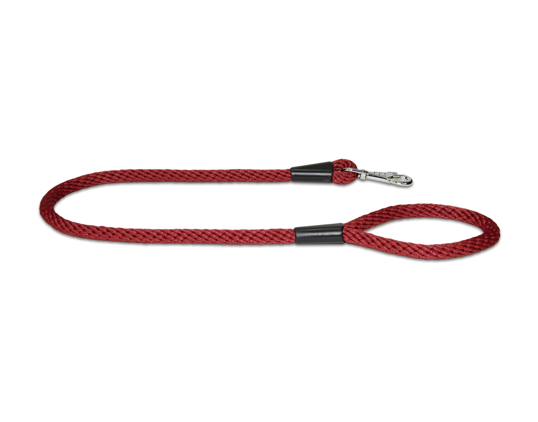Rope Lead Burgundy