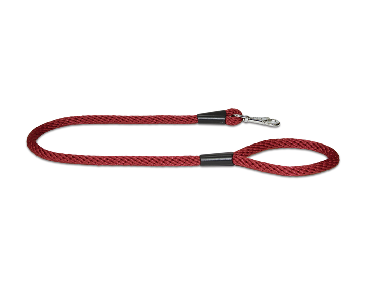 Rope Lead Burgundy