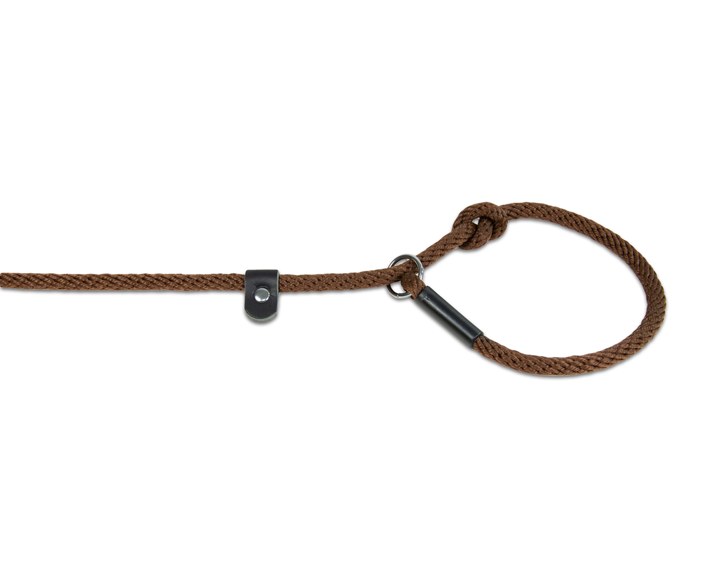 Rope Slip Lead Brown