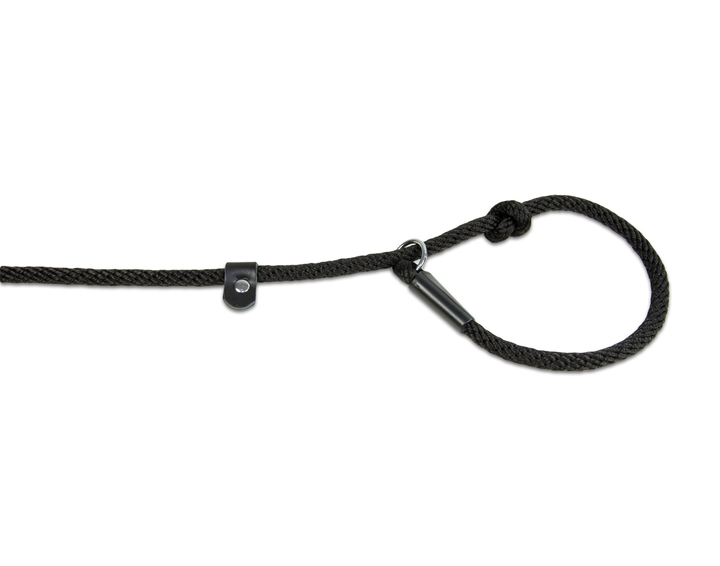 Rope Slip Lead Black