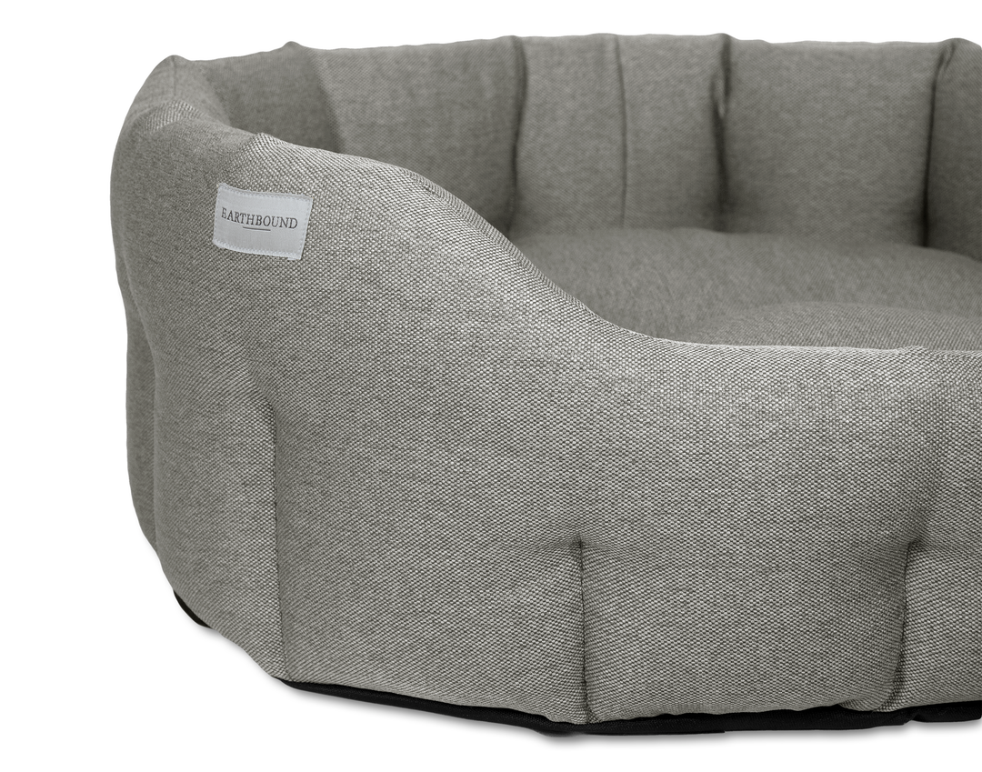 Round Camden Bed Grey