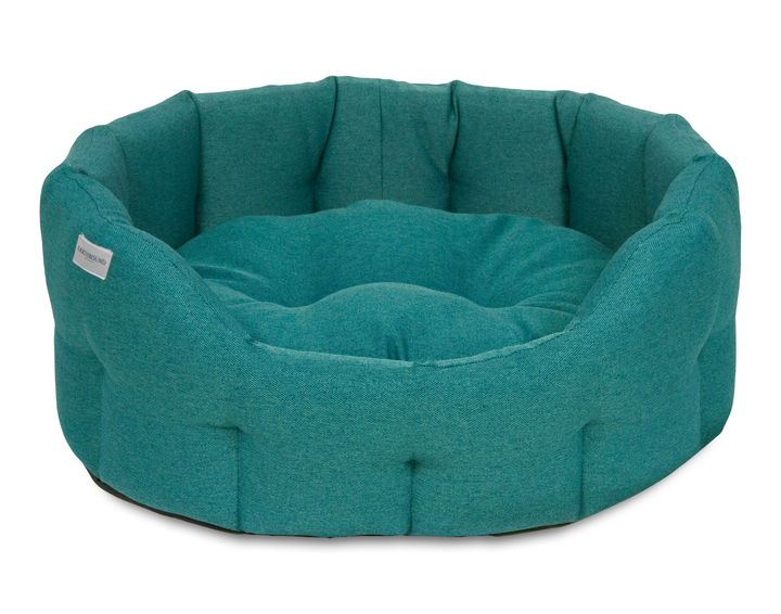 Round Camden Bed Teal