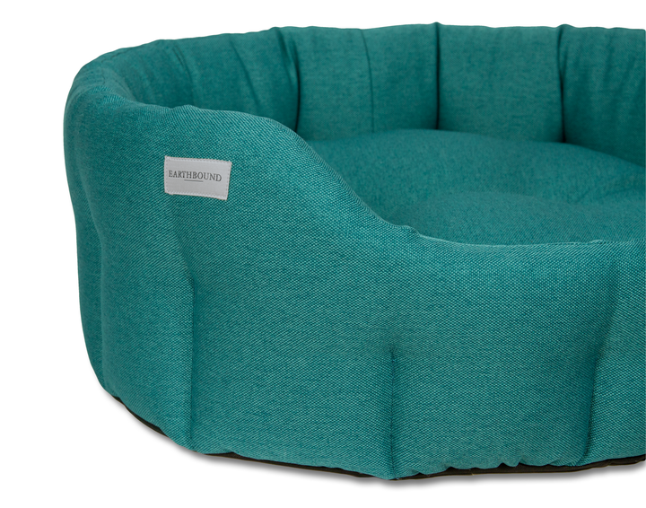 Round Camden Bed Teal