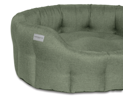 Round Eden Bed Laurel Green