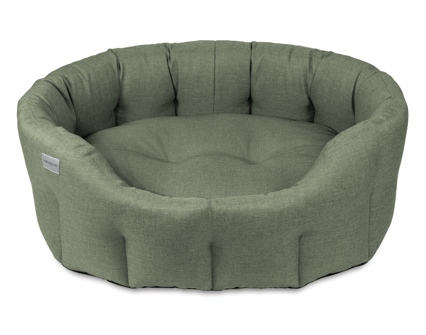 Round Eden Bed Laurel Green