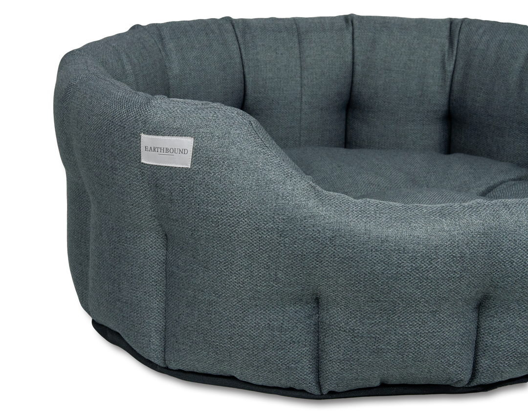 Round Morland Bed Iron Grey