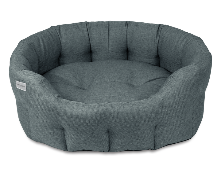 Round Morland Bed Iron Grey