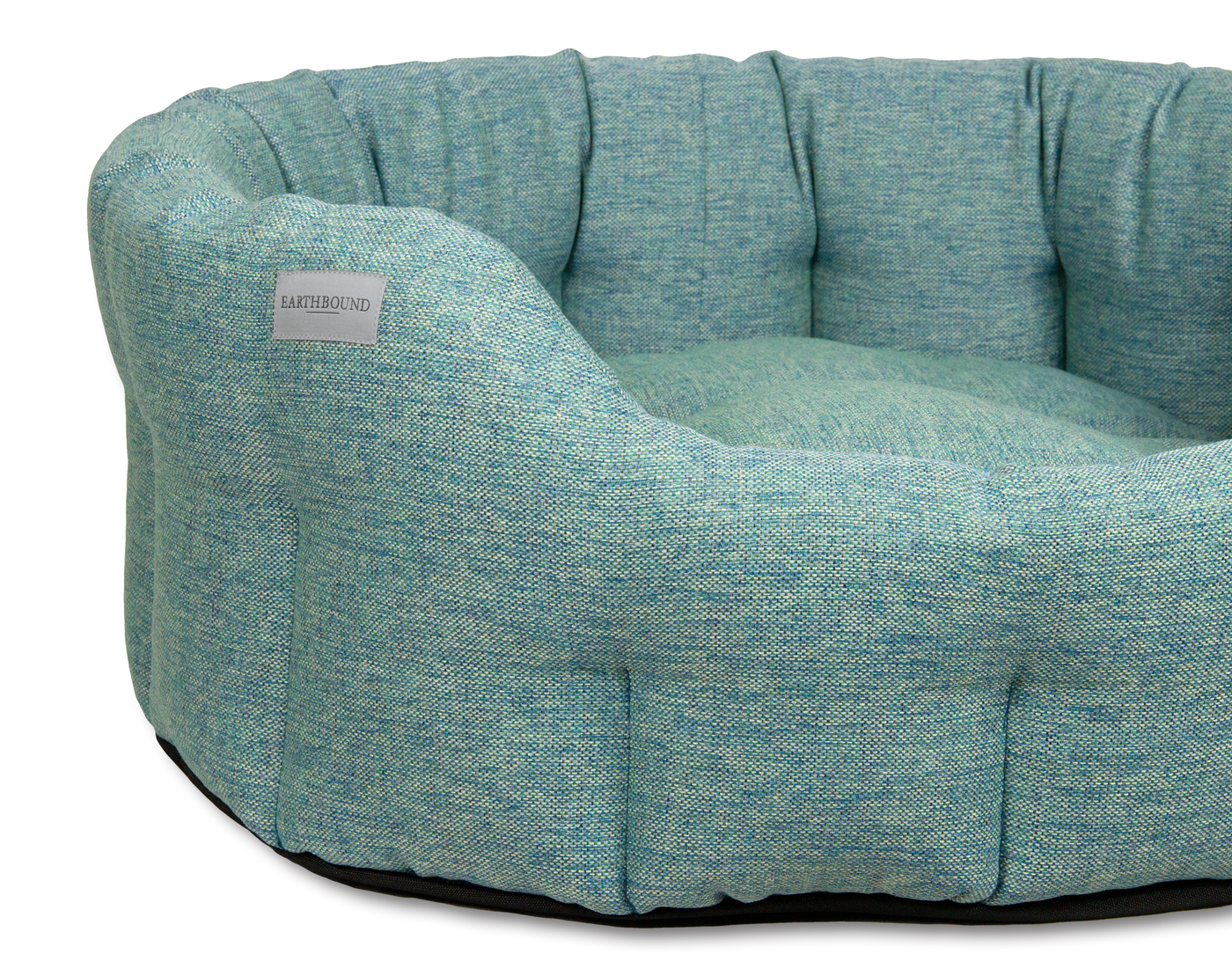 Round Marlow Bed Turquoise