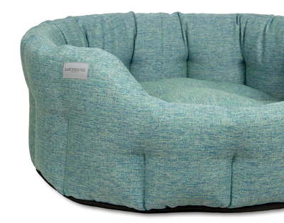 Round Marlow Bed Turquoise