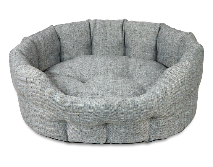 Round Banbury Bed Pave Grey