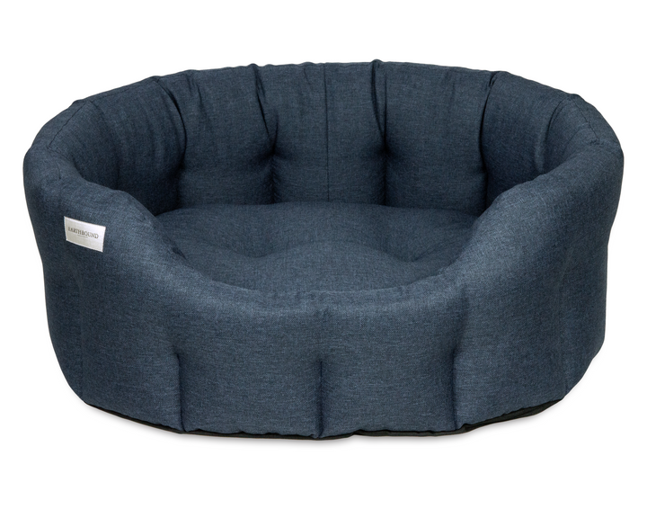 Round Eden Bed Ocean Blue