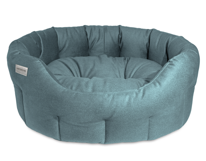 Round Windsor Bed Delphi Blue