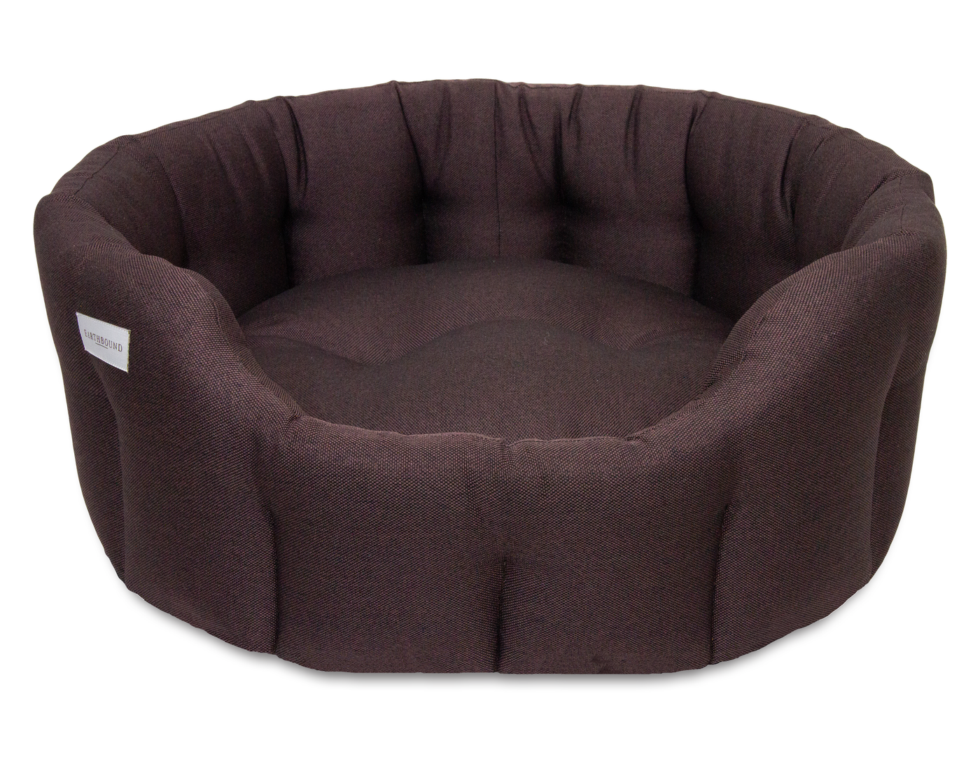 Round Camden Bed Tyrian Purple
