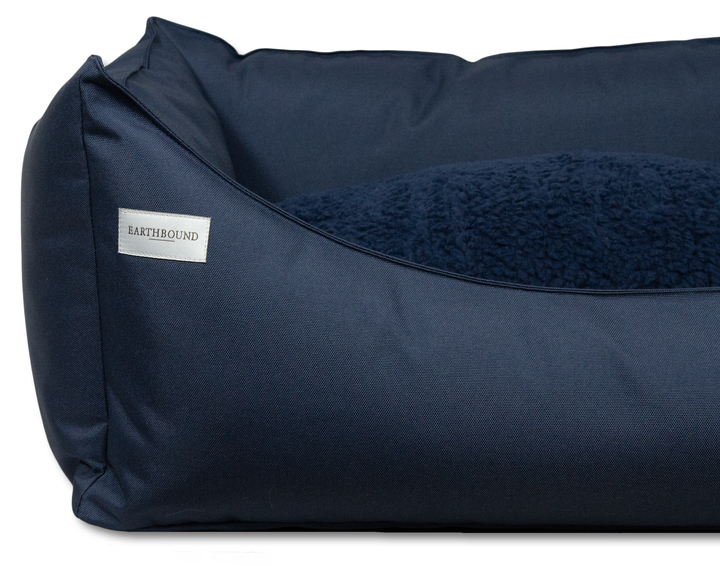 Rectangular Removable Waterproof Bed Midnight Blue