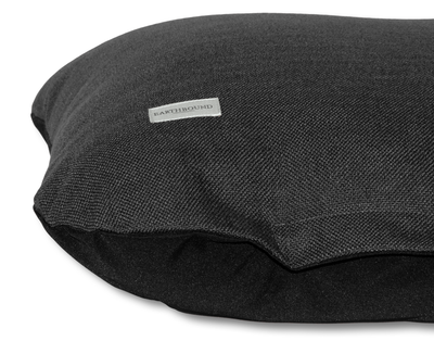 Flat Cushion Weaved Charcoal