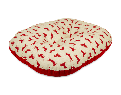 Replacement inner cushion for dachshund dog bed