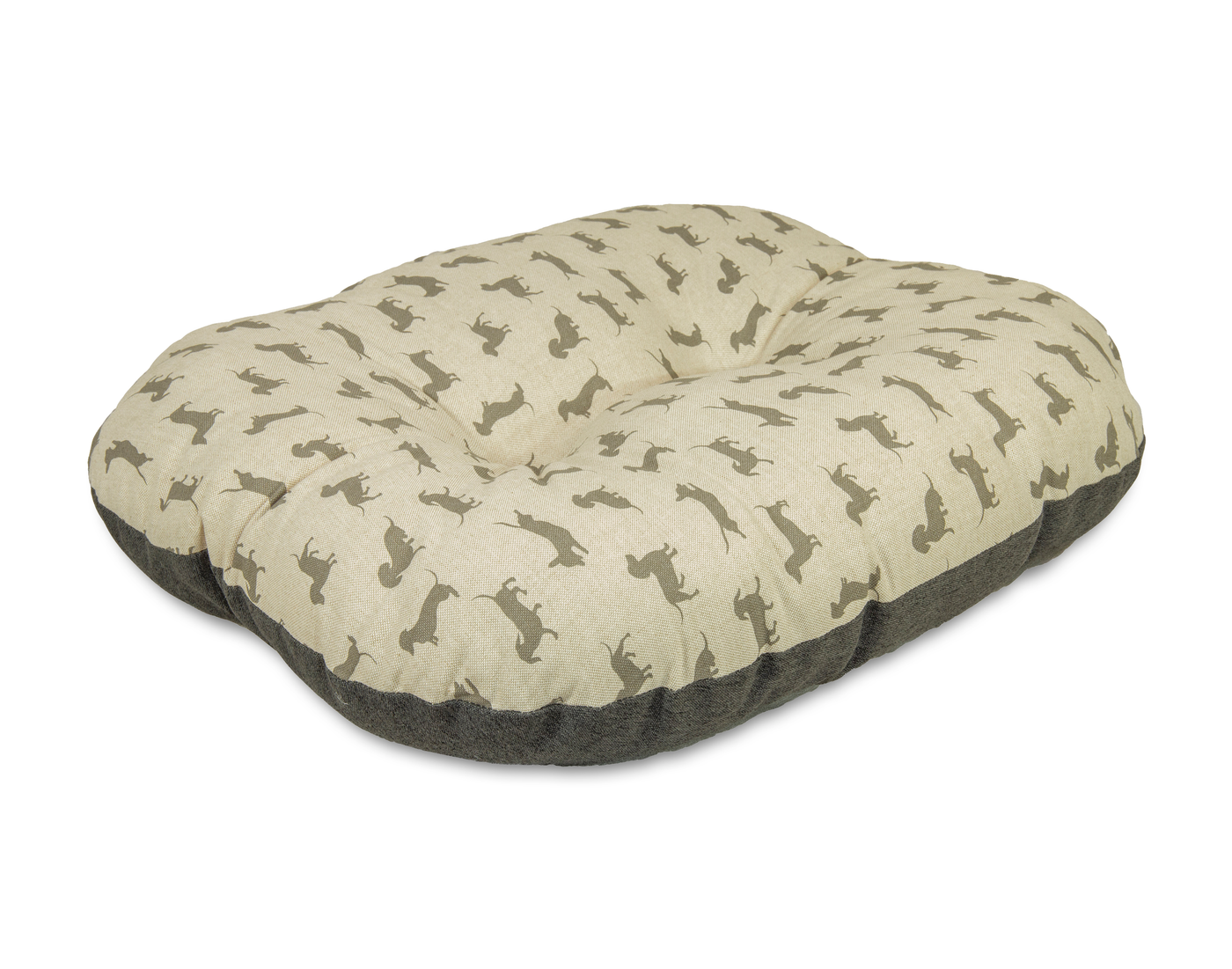 replacement inner cushion for dachshund grey dog bed